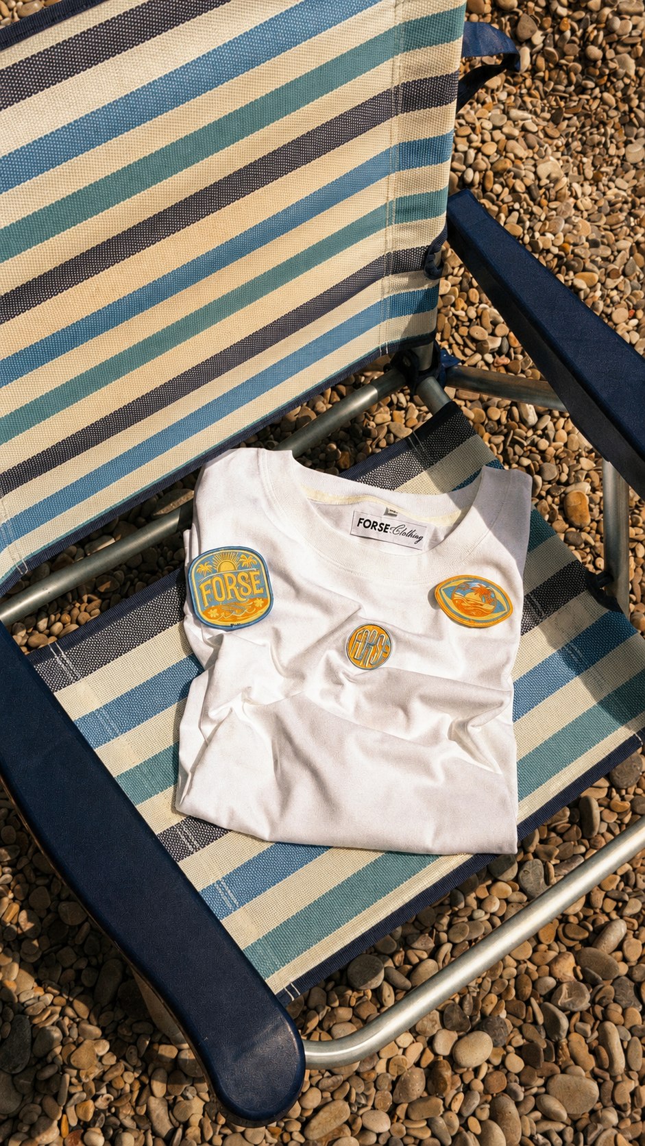 Campana SEE THE SEA, camiseta y parches