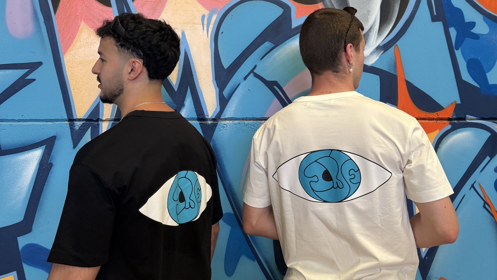 THE EYE campaign graffiti